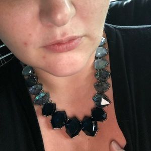 Blue Chloe and Isabel statement necklace